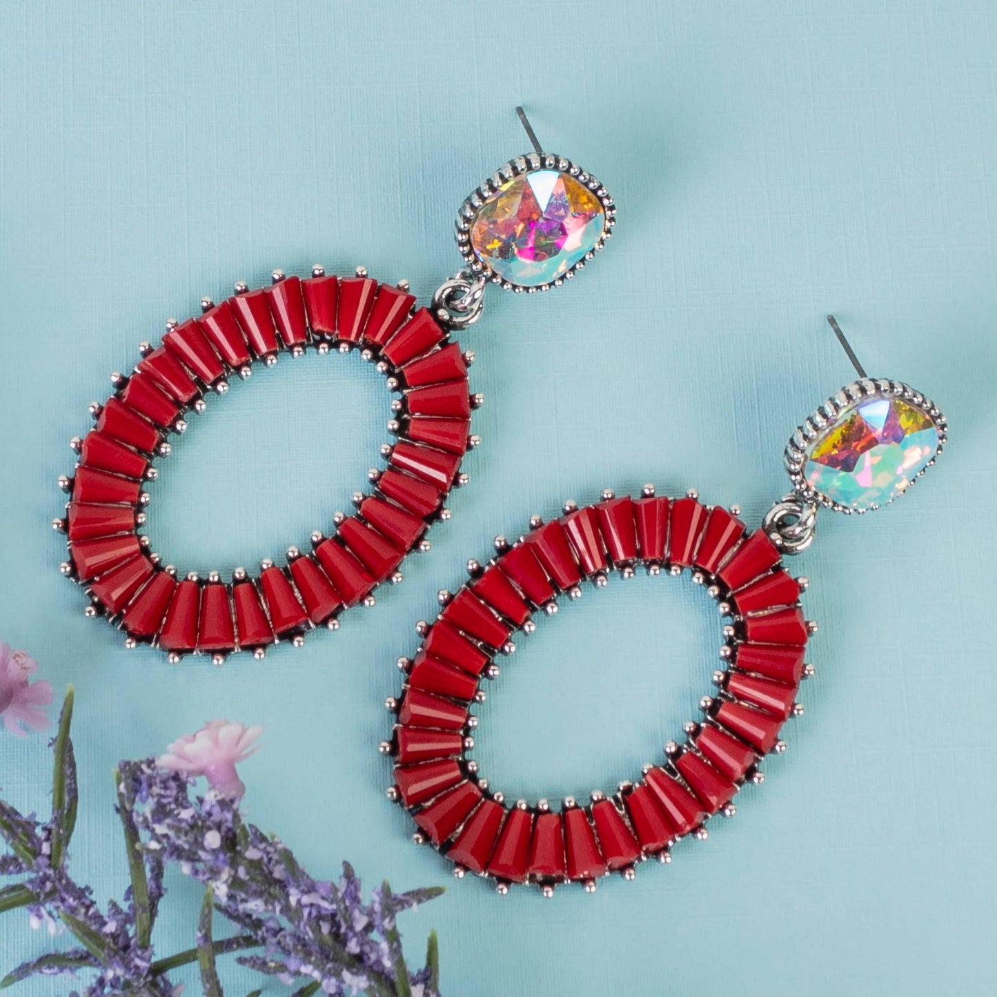 Crystal Drop Earrings