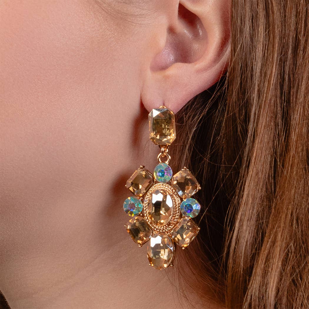 Crystal Drop Earrings