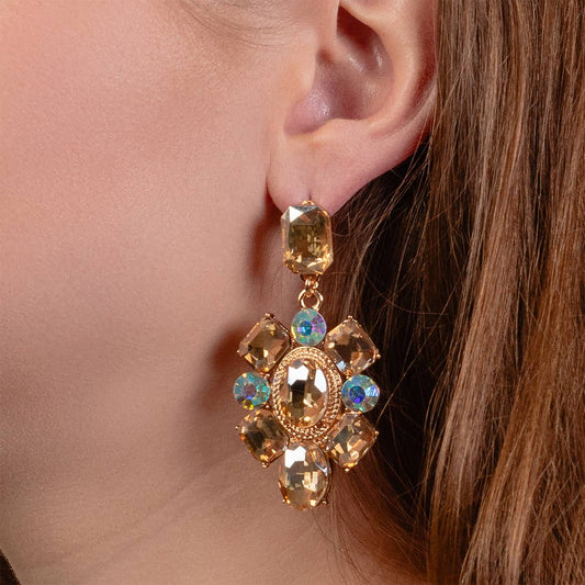 Crystal Drop Earrings