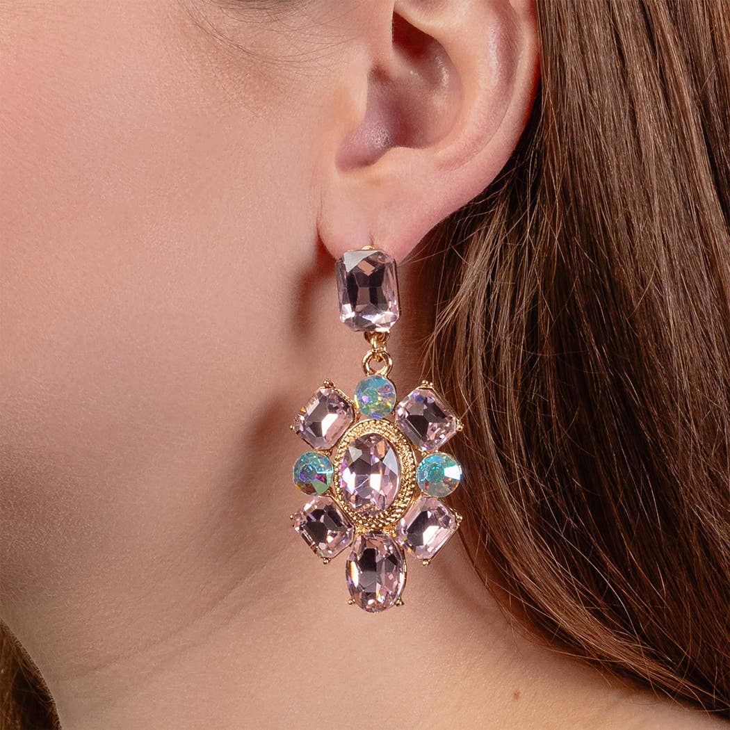 Crystal Drop Earrings
