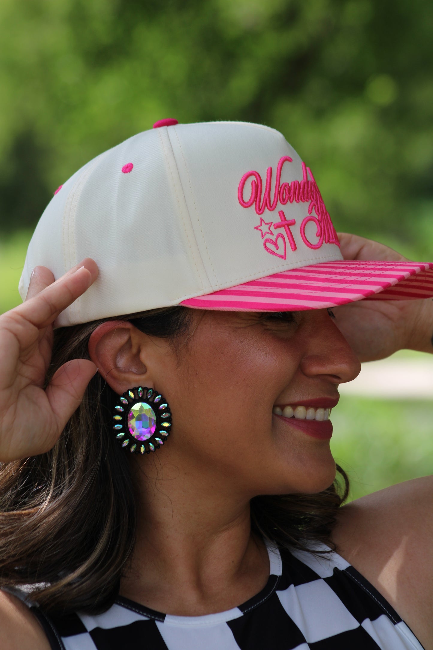 Wonderfully Made Hat- Pink