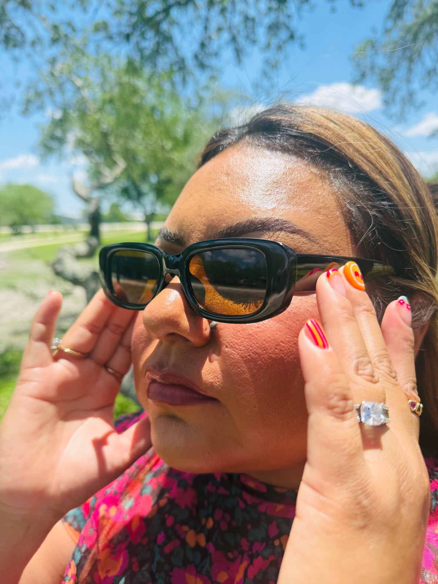Black/Brown Sunglasses