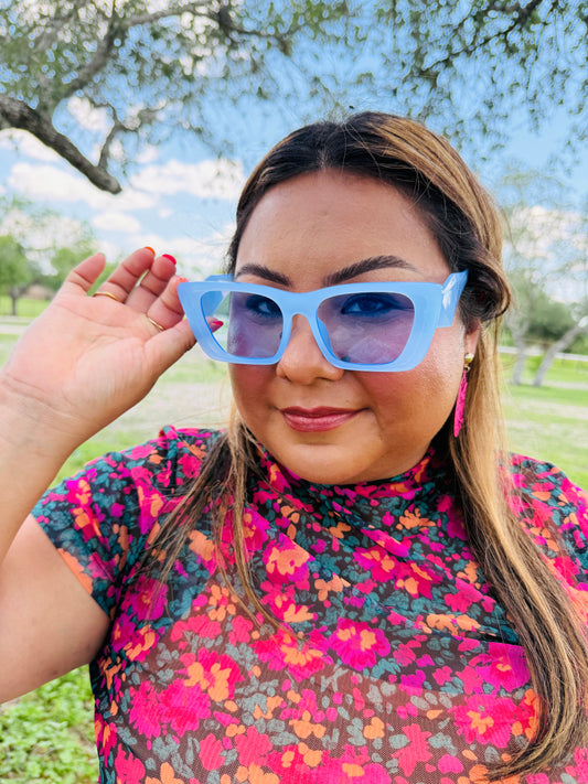 Blue Sunglasses