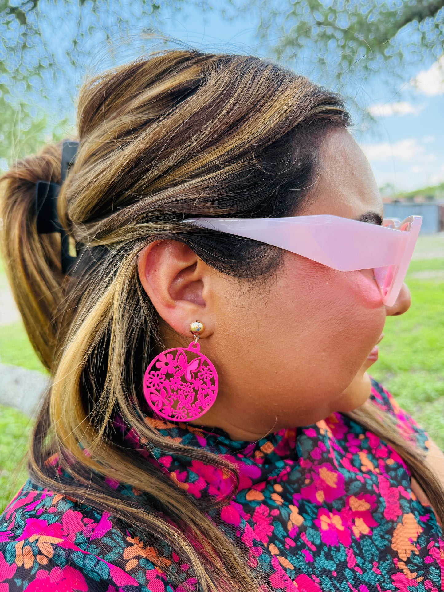Pink Sunglasses