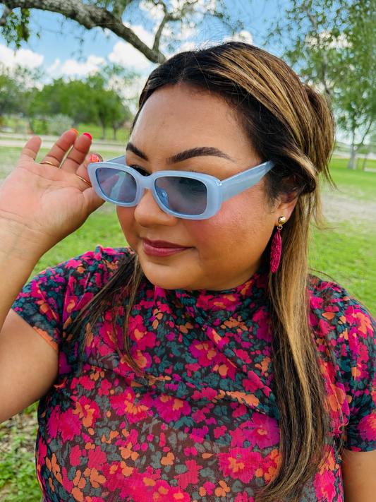 Jelly Blue Sunglasses