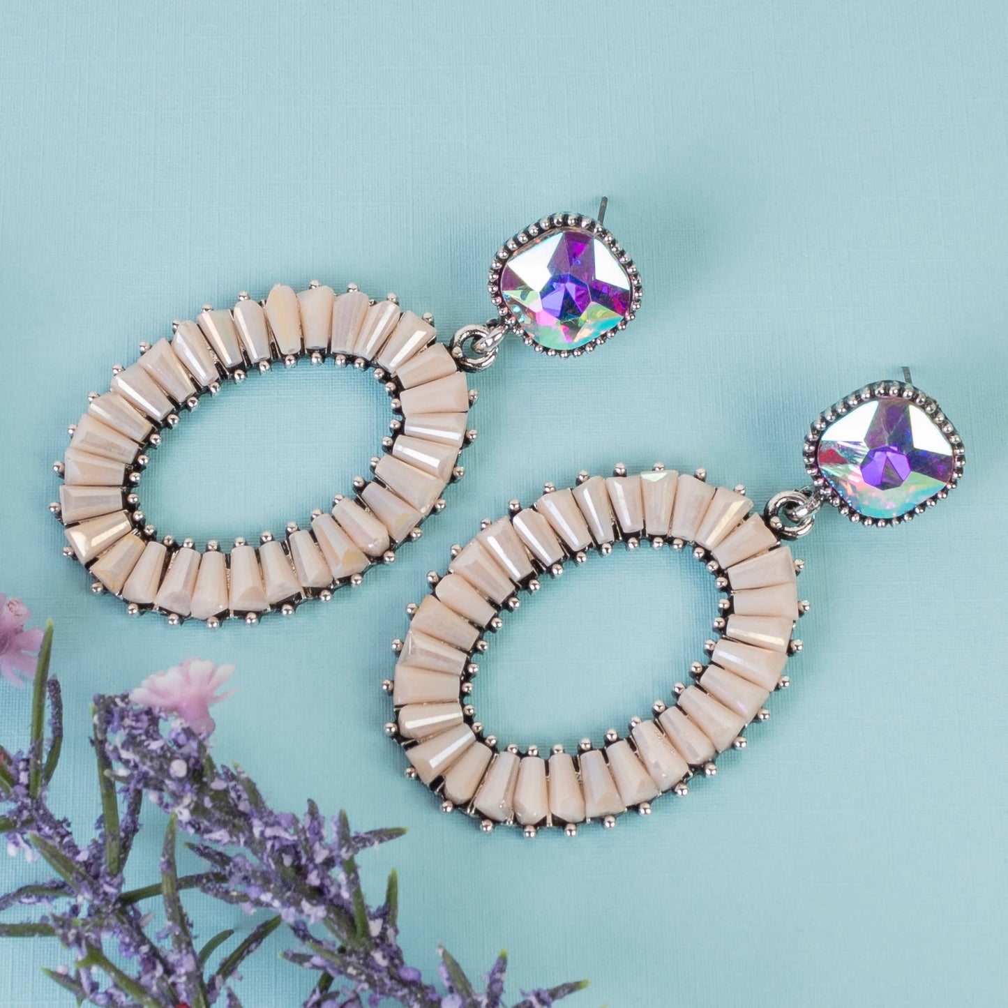 Crystal Drop Earrings