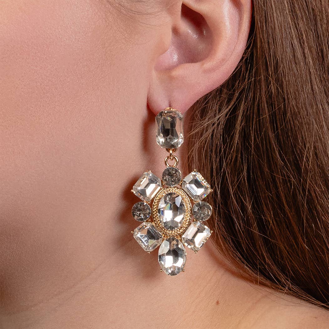 Crystal Drop Earrings